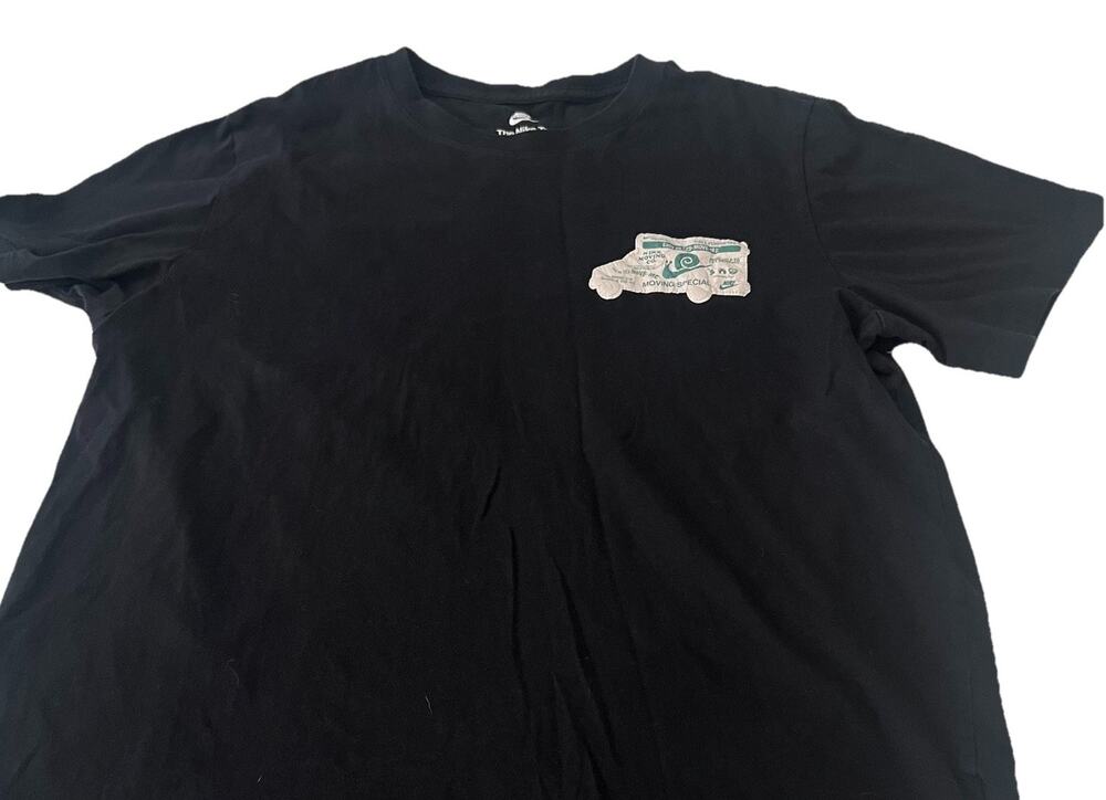RARE!! Nike Men’s Large L Moving Co Graphic T Shirt Black Moving Special Snail